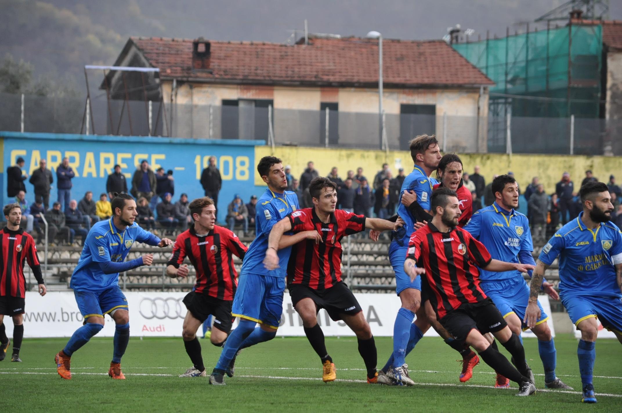 Carrarese, la stagione continua (purtroppo) nelle aule dei tribunali » Gazzetta Lucchese